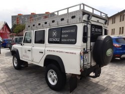 Land Rover Defender, 110 TD5, 9mít, ČR, tažné 3,5t