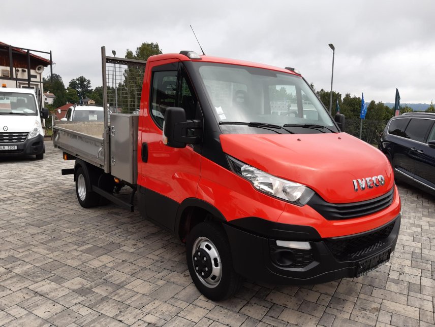 Iveco Daily, 35C12 sklápěč,tupláky,tažné3,5