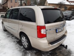 Chrysler Town & Country, 3,6L V6, 7míst, kůže,tažné,LPG