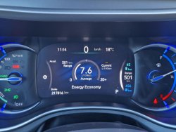 Chrysler Pacifica, 3,6L Hybrid, krásný stav