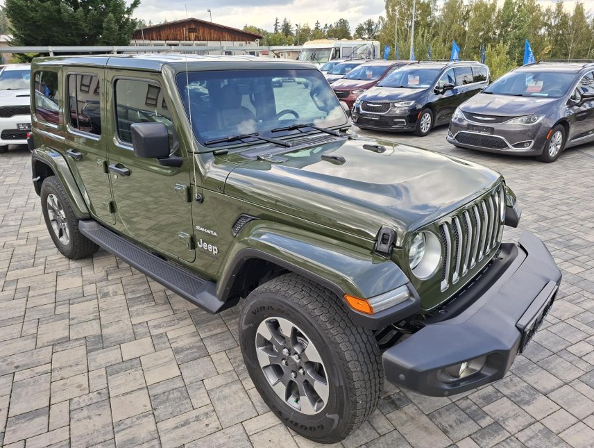 Jeep Wrangler, SAHARA 4x4 Unlimited, TOP