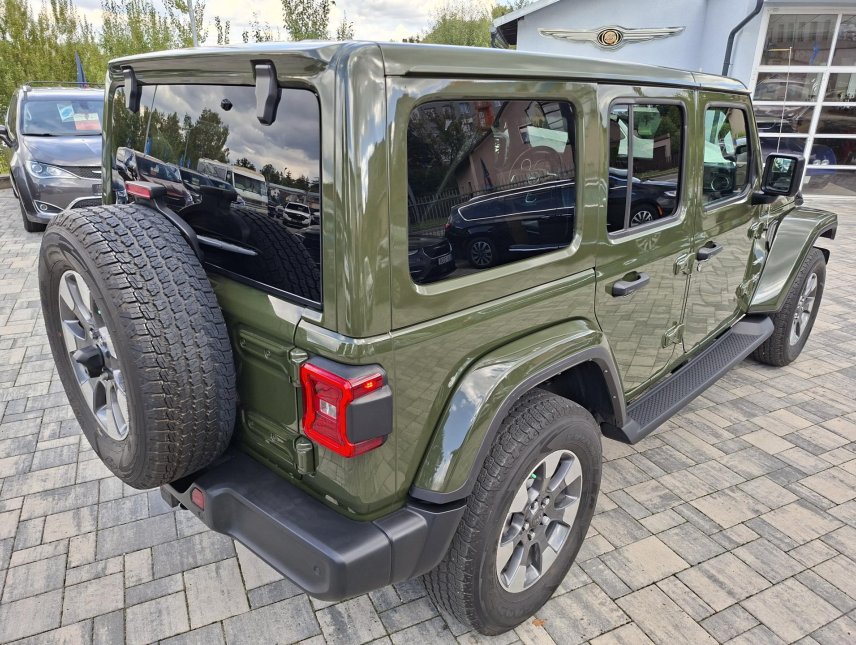 Jeep Wrangler, SAHARA 4x4 Unlimited, TOP
