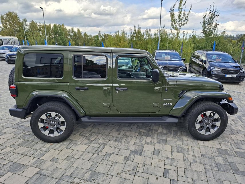 Jeep Wrangler, SAHARA 4x4 Unlimited, TOP